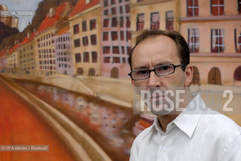 Portuguese writer Pedro Rosa Mendes. Lyon, May 29, 2008 - ©Ulf Andersen/Rosebud2