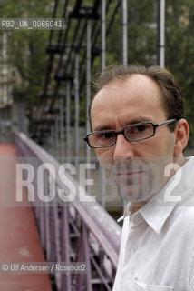 Portuguese writer Pedro Rosa Mendes. Lyon, May 29, 2008 - ©Ulf Andersen/Rosebud2