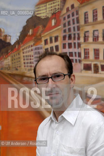 Portuguese writer Pedro Rosa Mendes. Lyon, May 29, 2008 - ©Ulf Andersen/Rosebud2