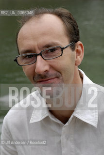 Portuguese writer Pedro Rosa Mendes. Lyon, May 29, 2008 - ©Ulf Andersen/Rosebud2