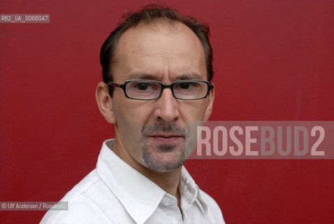 Portuguese writer Pedro Rosa Mendes. Lyon, May 29, 2008 - ©Ulf Andersen/Rosebud2