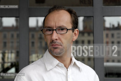 Portuguese writer Pedro Rosa Mendes. Lyon, May 29, 2008 - ©Ulf Andersen/Rosebud2