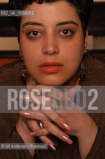 English writer Leone Ross. Paris, April 3, 2003 - ©Ulf Andersen/Rosebud2