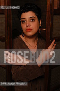 English writer Leone Ross. Paris, April 3, 2003 - ©Ulf Andersen/Rosebud2