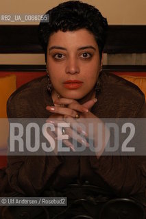 English writer Leone Ross. Paris, April 3, 2003 - ©Ulf Andersen/Rosebud2