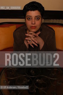 English writer Leone Ross. Paris, April 3, 2003 - ©Ulf Andersen/Rosebud2