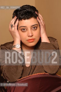 English writer Leone Ross. Paris, April 3, 2003 - ©Ulf Andersen/Rosebud2