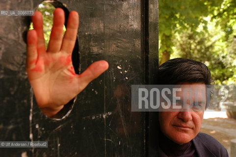 Brazilian writer Tabajara Ruas. Paris, May 10, 2005 - ©Ulf Andersen/Rosebud2