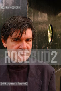 Brazilian writer Tabajara Ruas. Paris, May 10, 2005 - ©Ulf Andersen/Rosebud2