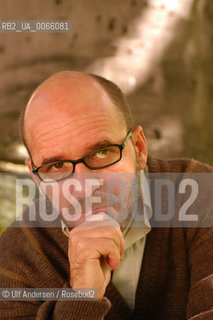 Brazilian writer Luiz Ruffato. Paris, May 10, 2005 - ©Ulf Andersen/Rosebud2