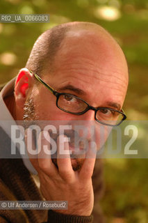 Brazilian writer Luiz Ruffato. Paris, May 10, 2005 - ©Ulf Andersen/Rosebud2