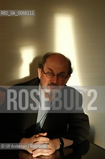 author Salman Rushdie during his promotion tour..©Ulf Andersen/Rosebud2