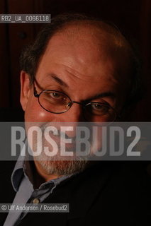 author Salman Rushdie during his promotion tour..©Ulf Andersen/Rosebud2