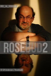 author Salman Rushdie during his promotion tour..©Ulf Andersen/Rosebud2