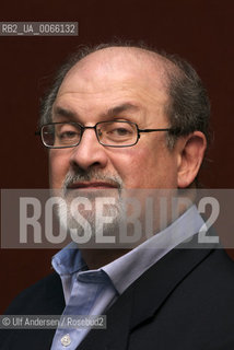 English writer Salman Rushdie. Paris, October 14, 2008 - ©Ulf Andersen/Rosebud2