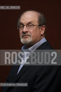 English writer Salman Rushdie. Paris, October 14, 2008 - ©Ulf Andersen/Rosebud2