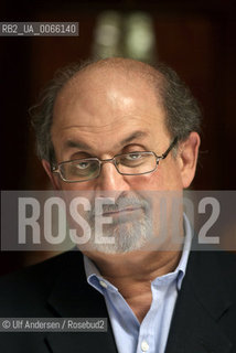 English writer Salman Rushdie. Paris, October 14, 2008 - ©Ulf Andersen/Rosebud2