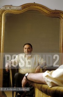 Argentinian writer Juan Jose Saer. Paris, June 15, 1996 - ©Ulf Andersen/Rosebud2