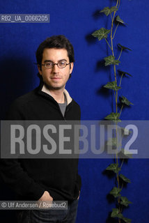 American writer Jonathan Safran Foer. Paris, December 14, 2010 - ©Ulf Andersen/Rosebud2