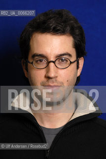 American writer Jonathan Safran Foer. Paris, December 14, 2010 - ©Ulf Andersen/Rosebud2