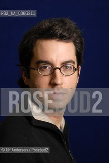 American writer Jonathan Safran Foer. Paris, December 14, 2010 - ©Ulf Andersen/Rosebud2