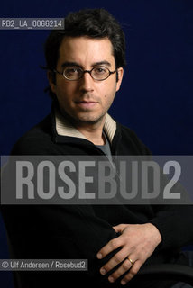 American writer Jonathan Safran Foer. Paris, December 14, 2010 - ©Ulf Andersen/Rosebud2