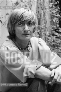 French writer Francoise Sagan at home. Paris, May 19, 1981 - ©Ulf Andersen/Rosebud2