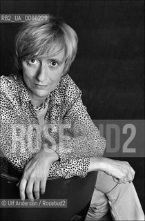 Francoise Sagan, French writer at home. Paris, June 26, 1987 - ©Ulf Andersen/Rosebud2