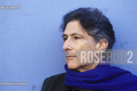 Palestinian writer Edward Said. Paris, November 25, 1996 - ©Ulf Andersen/Rosebud2