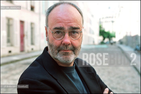 American writer James Sallis. Paris, November 20, 2001 - ©Ulf Andersen/Rosebud2