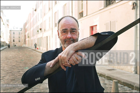 American writer James Sallis. Paris, November 20, 2001 - ©Ulf Andersen/Rosebud2