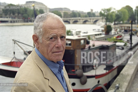 American writer James Salter. Paris, January 10, 1999 - ©Ulf Andersen/Rosebud2