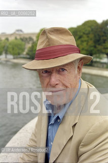 American writer James Salter. Paris, January 10, 1999 - ©Ulf Andersen/Rosebud2