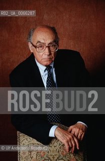 Portuguese writer Jose Saramago (1922-2010). Paris, February 3, 1997 - ©Ulf Andersen/Rosebud2