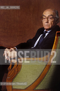 Portuguese writer Jose Saramago (1922-2010). Paris, February 3, 1997 - ©Ulf Andersen/Rosebud2