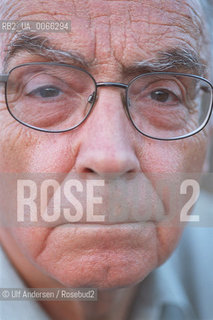 Portuguese writer Jose Saramago (1922-2010). Lanzarote, September 24, 2002 - ©Ulf Andersen/Rosebud2