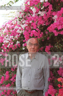 Portuguese writer Jose Saramago (1922-2010). Lanzarote, September 24, 2002 - ©Ulf Andersen/Rosebud2