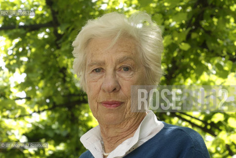 Eva Schloss, English writer, holocaust survivor, Anne Franks step sister. Paris, June 19, 2009 - ©Ulf Andersen/Rosebud2