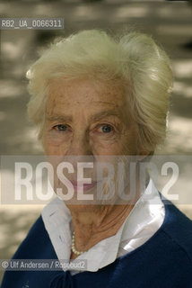 Eva Schloss, English writer, holocaust survivor, Anne Franks step sister. Paris, June 19, 2009 - ©Ulf Andersen/Rosebud2