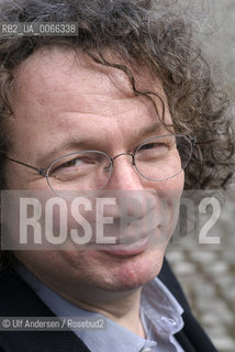 German writer Ingo Schulze. Brussels, March 29, 2009 - ©Ulf Andersen/Rosebud2