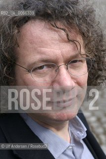 German writer Ingo Schulze. Brussels, March 29, 2009 - ©Ulf Andersen/Rosebud2