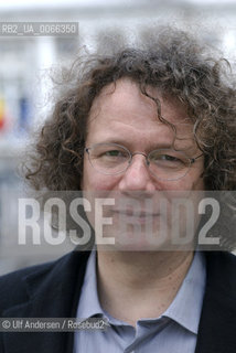 German writer Ingo Schulze. Brussels, March 29, 2009 - ©Ulf Andersen/Rosebud2