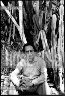 Peruvian writer Manuel Scorza, (1928-1983). Paris, September 19, 1979 - ©Ulf Andersen/Rosebud2