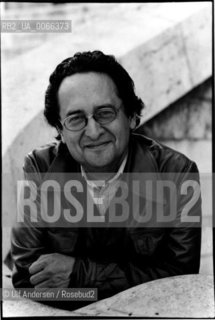 Peruvian writer Manuel Scorza, (1928-1983). Paris, September 19, 1979 - ©Ulf Andersen/Rosebud2