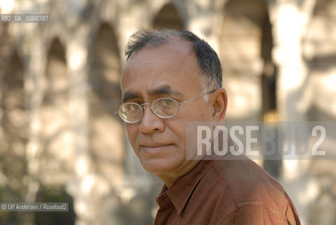 Indian writer Allan Sealy. Paris March 28, 2007 - ©Ulf Andersen/Rosebud2