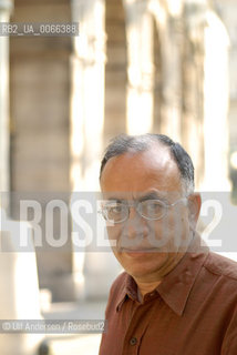 Indian writer Allan Sealy. Paris March 28, 2007 - ©Ulf Andersen/Rosebud2