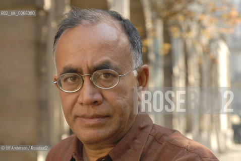 Indian writer Allan Sealy. Paris March 28, 2007 - ©Ulf Andersen/Rosebud2