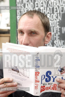 English writer Will Self. Paris, june 19, 2010 - ©Ulf Andersen/Rosebud2