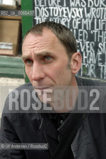 English writer Will Self. Paris, june 19, 2010 - ©Ulf Andersen/Rosebud2