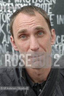 English writer Will Self. Paris, june 19, 2010 - ©Ulf Andersen/Rosebud2